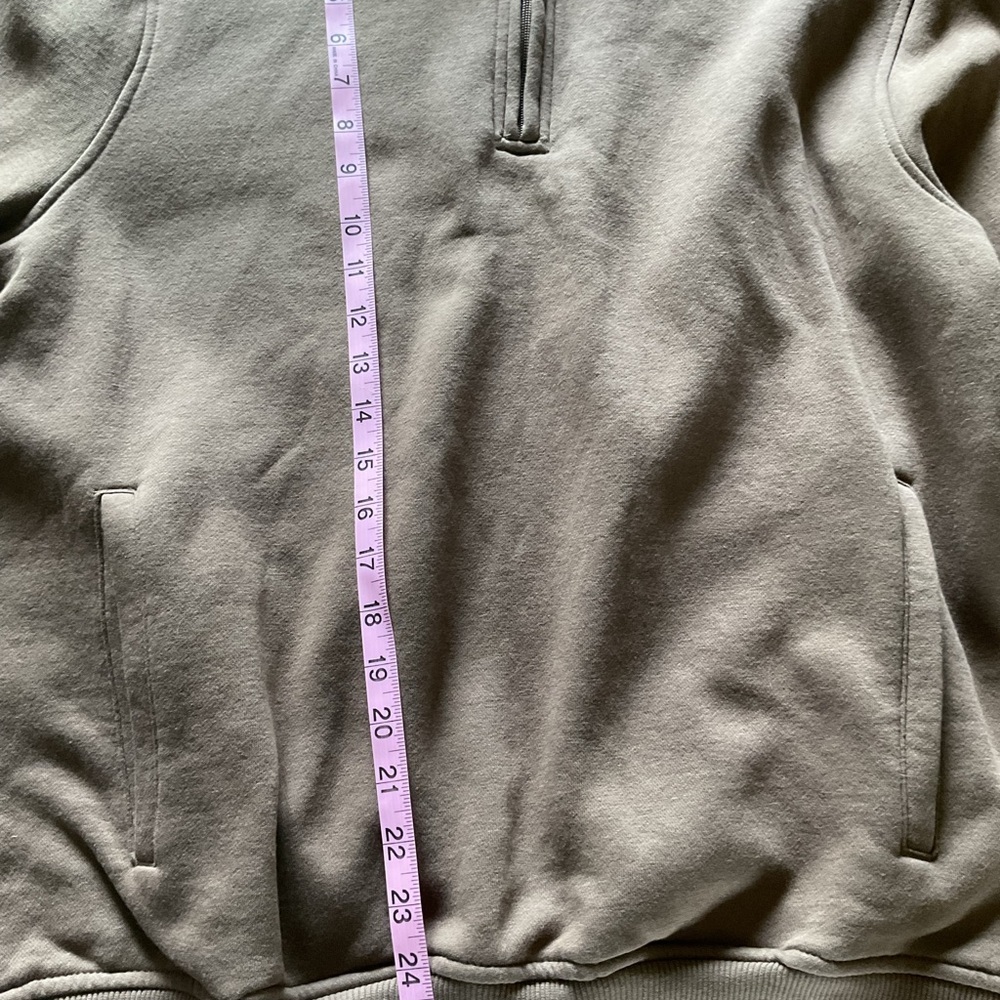 Kenneth Cole Men's Tan Zip-Up Sweater size large - Picture 5 of 7